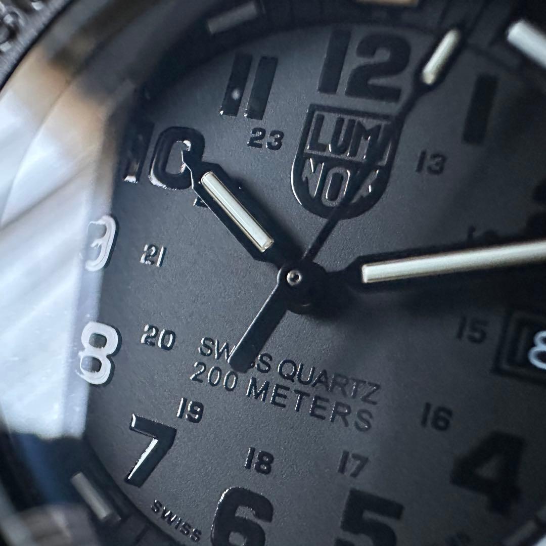 美品 Luminox ルミノックス ブラックアウト 7050 SERIES