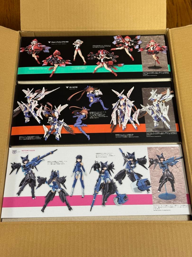 メガミデバイス SOLラプター　小芦睦海 カオス&プリティ赤ずきん　コトブキヤ