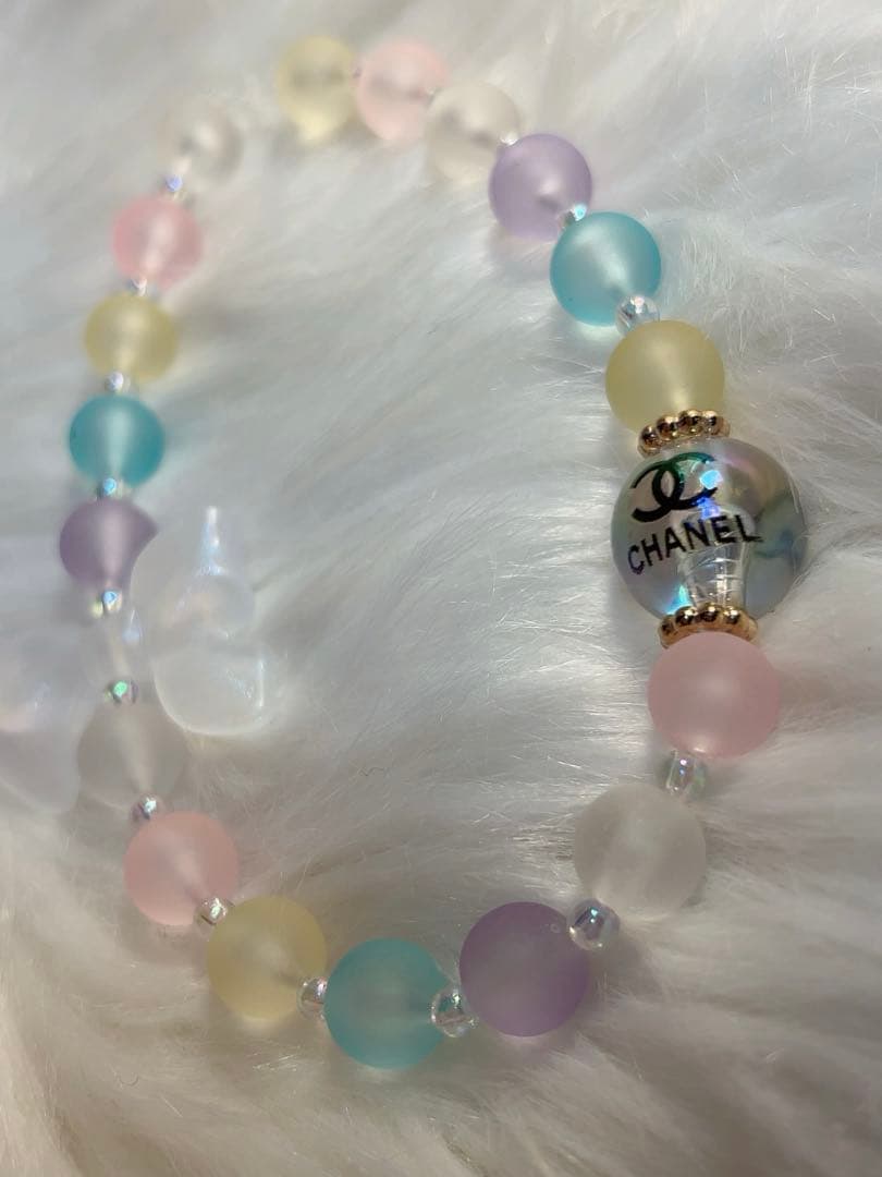 ✧︎*。CHANEL ノベルティ 非売品 リボン付き スマホストラップ ✧︎*。