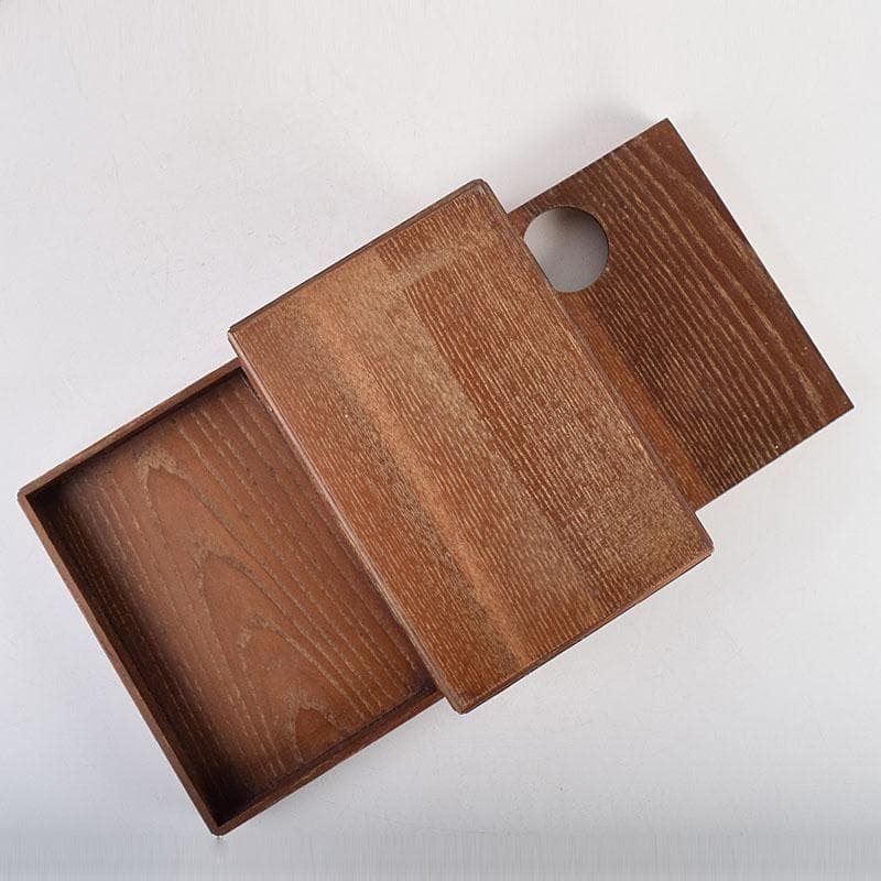 茶道具　桑茶箱　黄交趾　振出　巾筒など　九点　一式　M　R9337