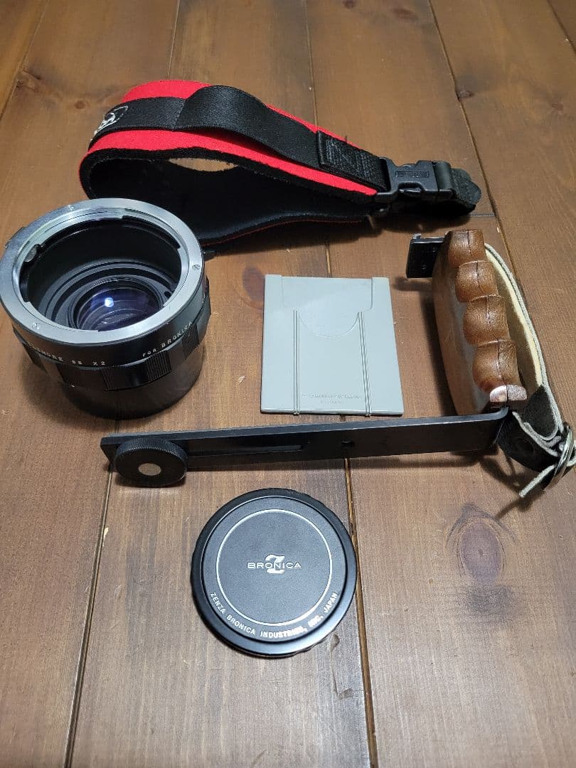 Zenza Bronica S2 レンズ3本 フィルムパック×2セット