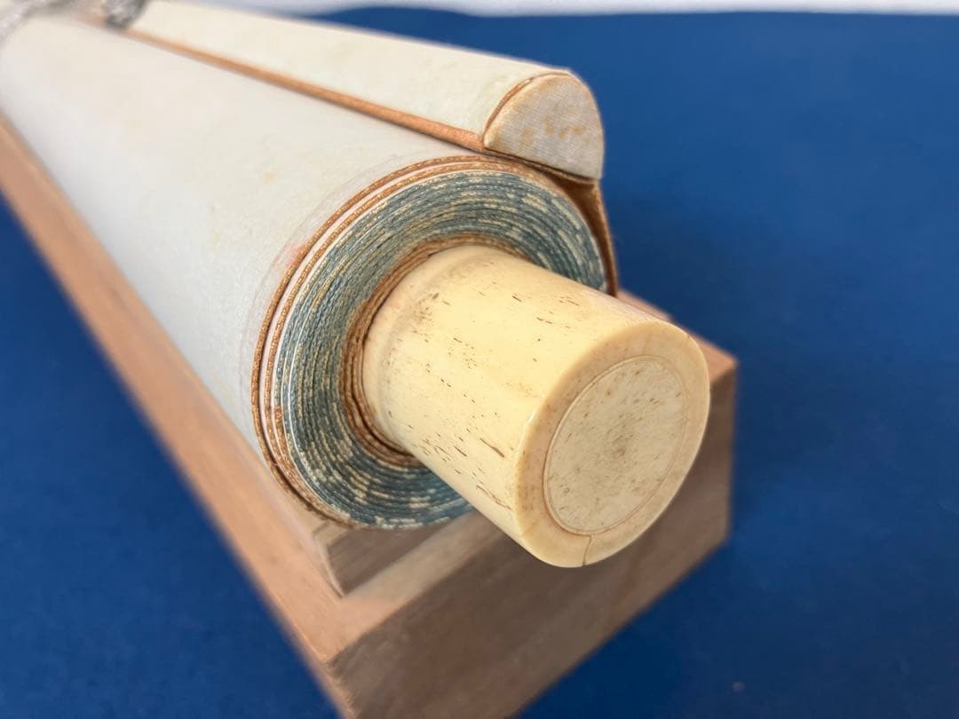 木村武山　絹本　掛軸　識箱／木村武夫（横山大観・下村観山・菱田春草・岡倉天心）