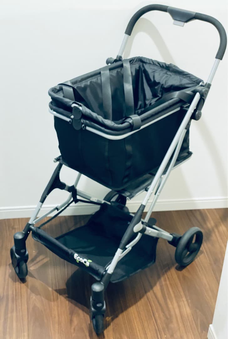 ち*ん様 【マイバッグと保冷バッグ付属】EcoCa ショッピングカート 折り畳み