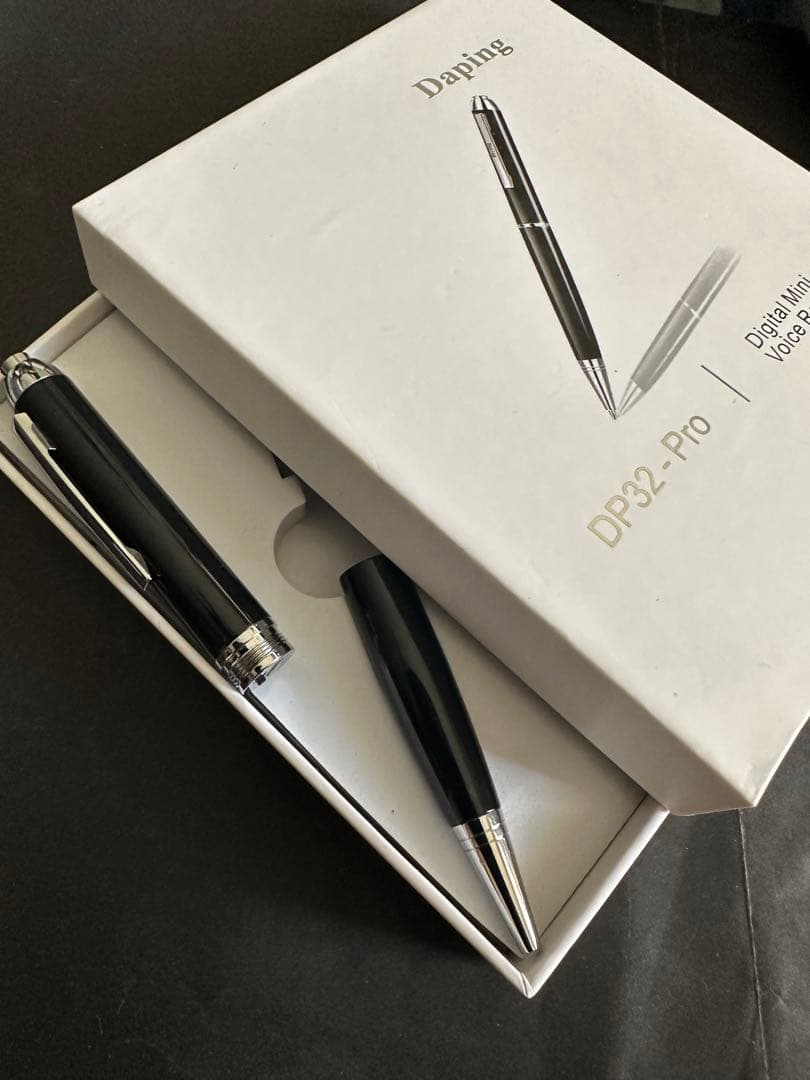 ボールペン　隠し録音機　DP32-PRO 欧州製　未使用