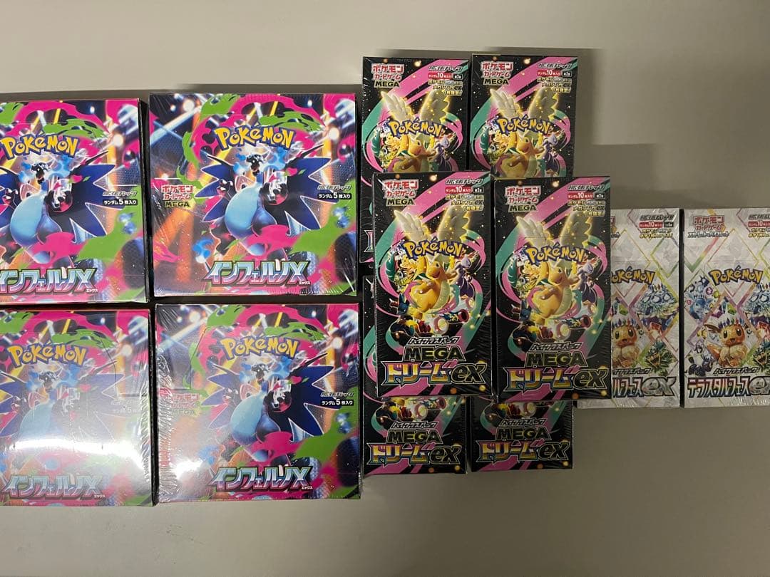 ポケモンカードシュリンク付き　まとめ売り