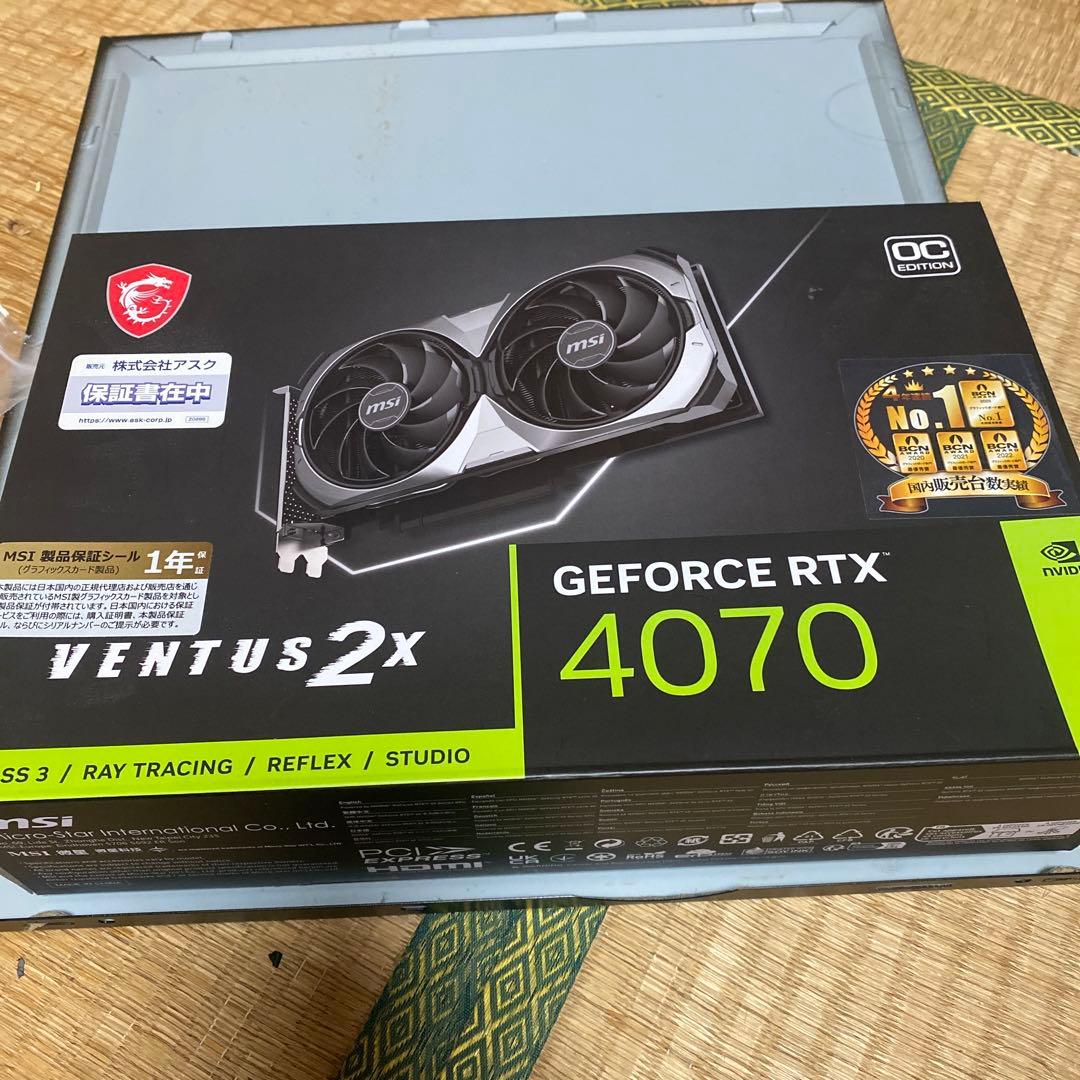 MSI グラボ 4070