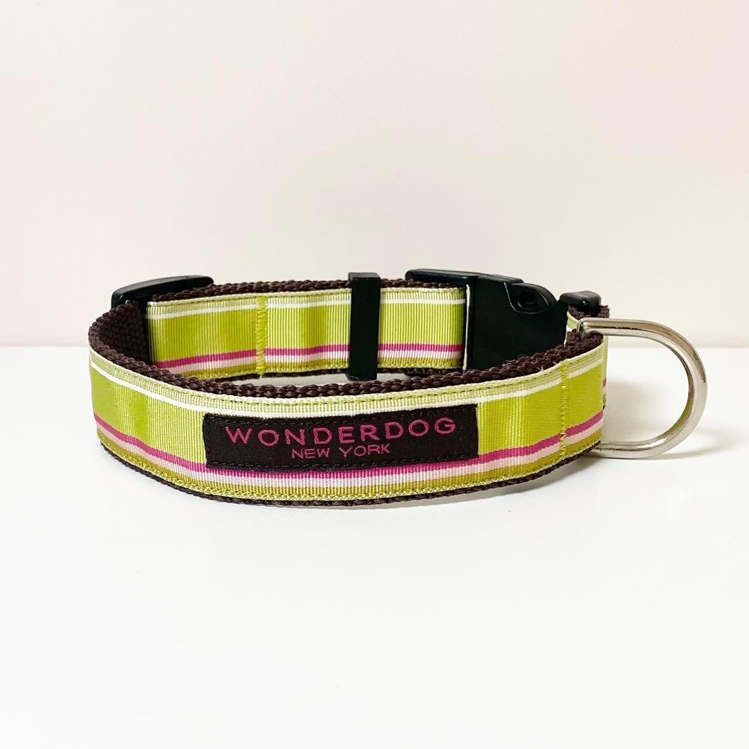 新品【定価1.1万】犬首輪2個　USA製ハンドメイド　ワンダードッグニューヨーク