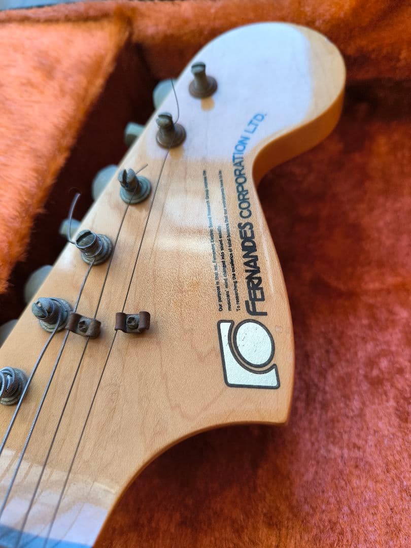 FERNANDES FST 石ロゴ ジャパンヴィンテージ　サンバースト