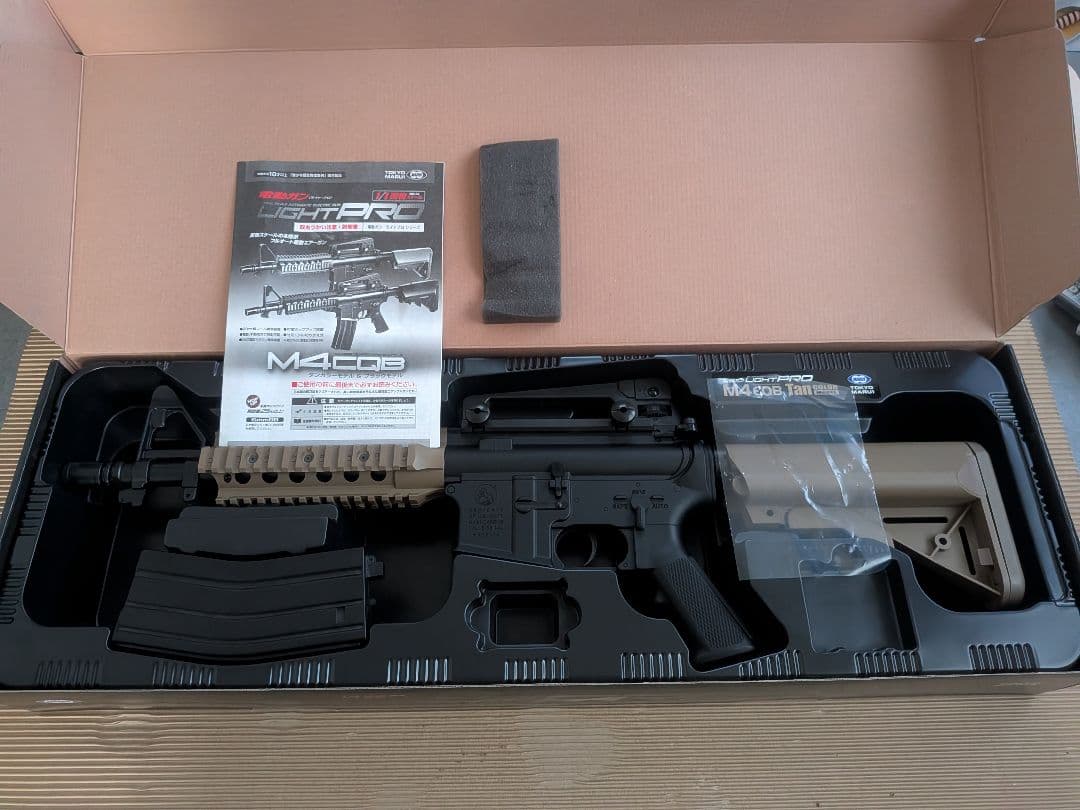 M4CQB Tan Color 電動ガン