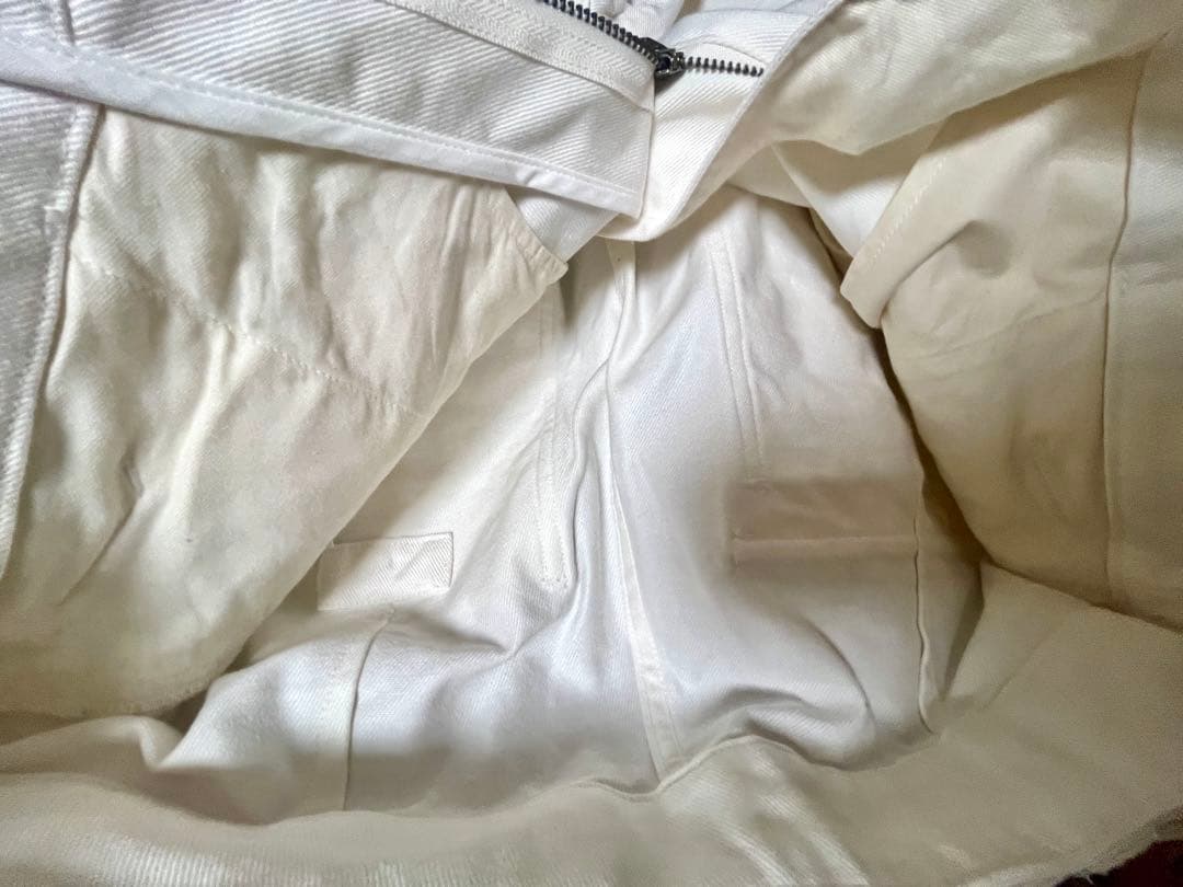 佐々さま専用　MHL. SOFT COTTON DRILL チノパン　白