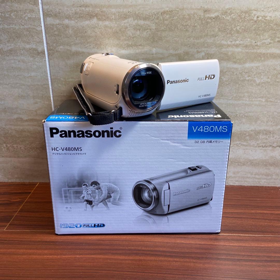 Panasonic HC-V480MS ビデオカメラ ほぼ新品 4284