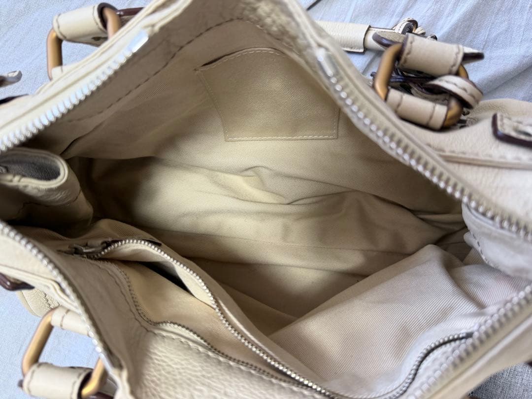 Chloé ライトベージュ ハンドバッグ 保存袋付き