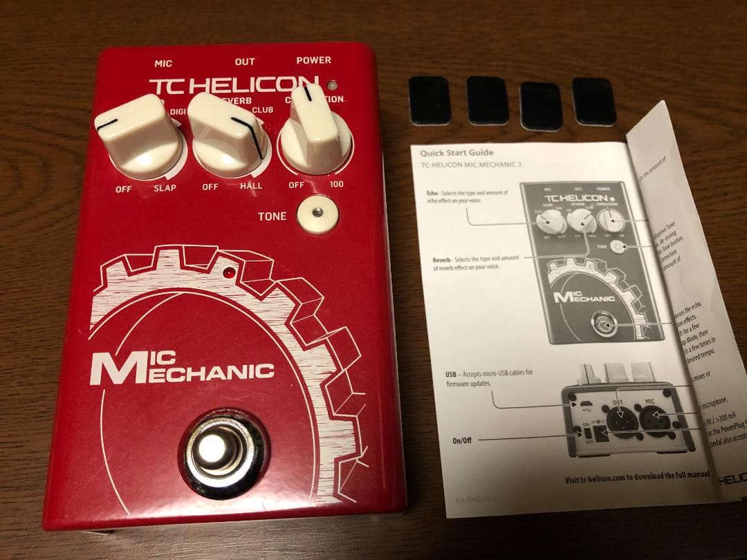 TC-Helicon Mic Mechanic2 ボーカルエフェクター