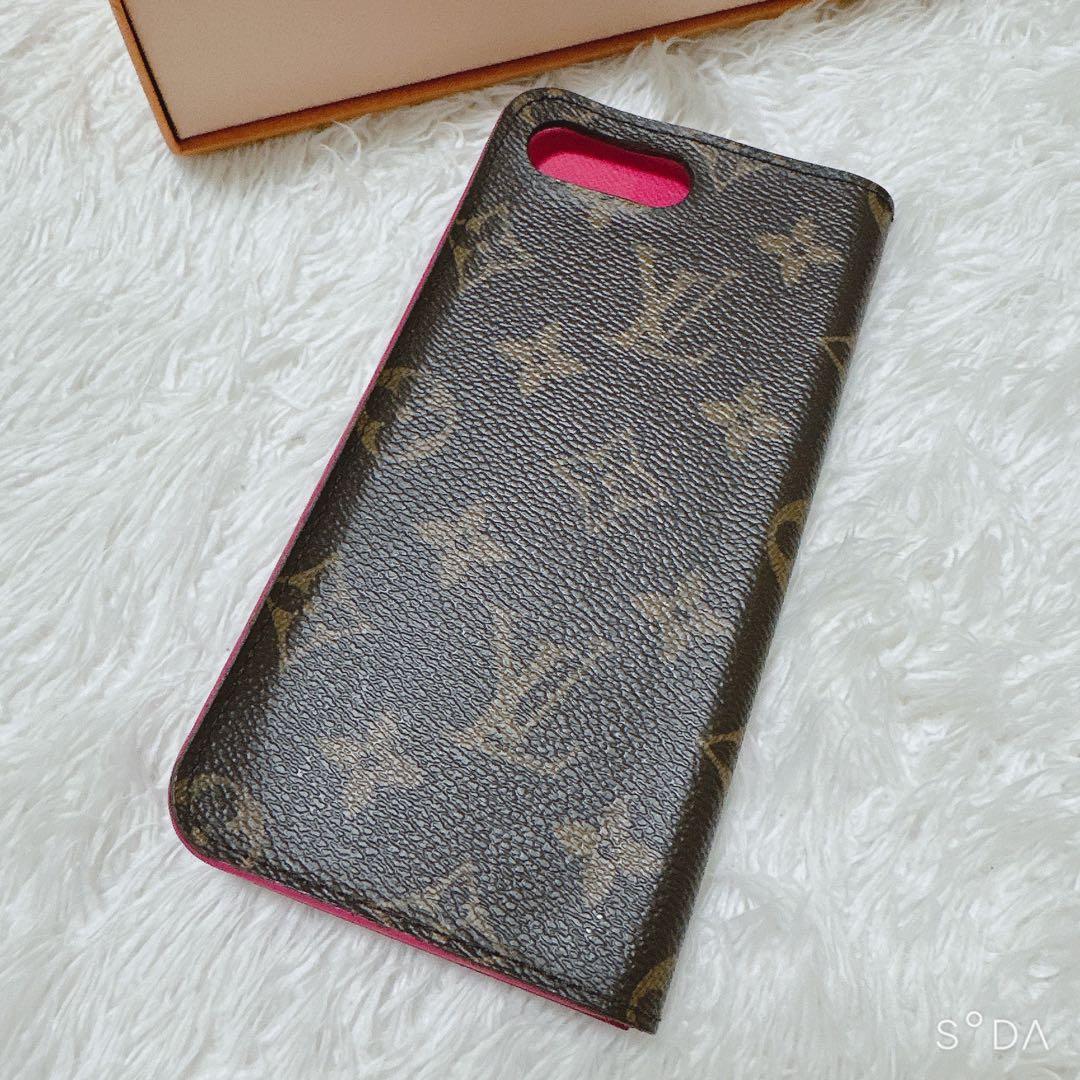 Louis Vuitton モノグラム 手帳型ケース 美品