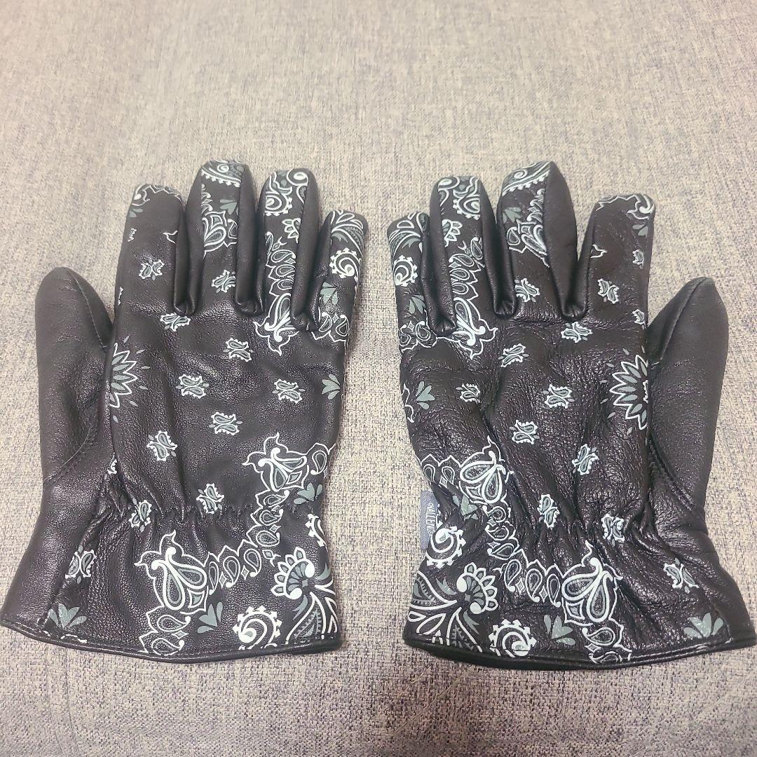 Challenger チャレンジャー ネイバーフッド 手袋 レザーM