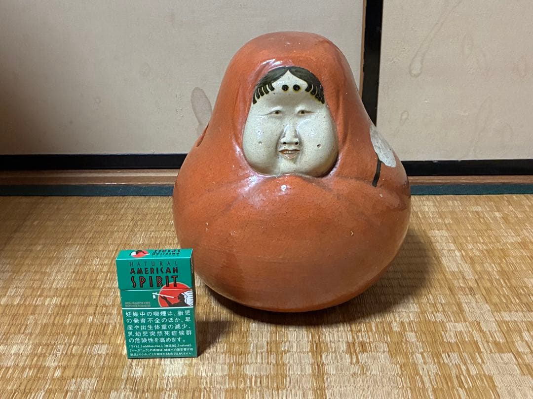 古陶器 おかめ 手炙り 火鉢 在名 時代物