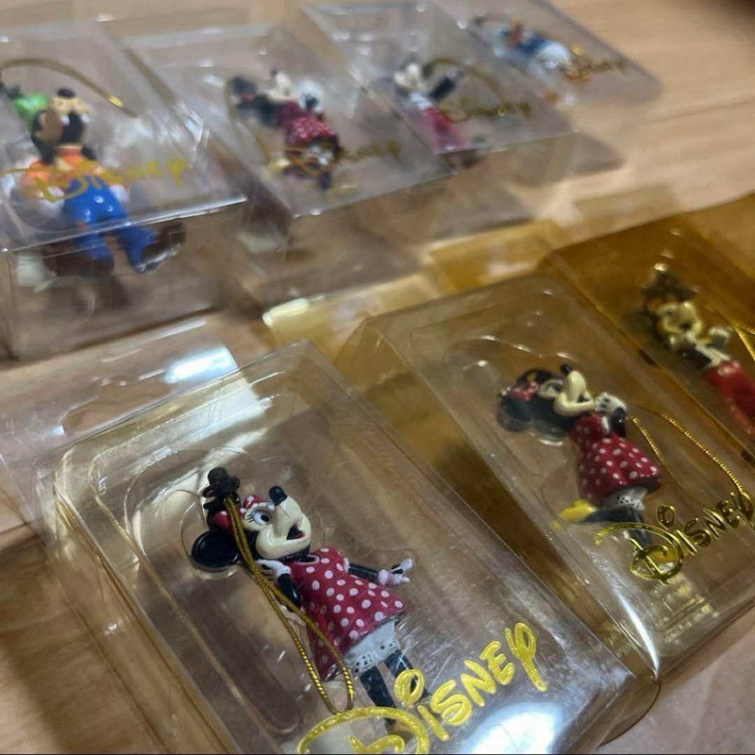 レア　ヴィンテージ　 ディズニーストラップフィギュア　8体セット　ミッキー