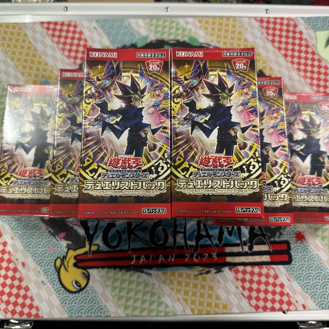 新品未開封　シュリンク付　遊戯王　デュエリストパック　レジェンドデュエリスト編6
