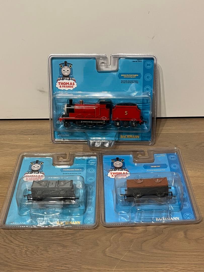 E*ク様 bachmannトーマスシリーズ　ジェームス いたずら貨車　無蓋貨車