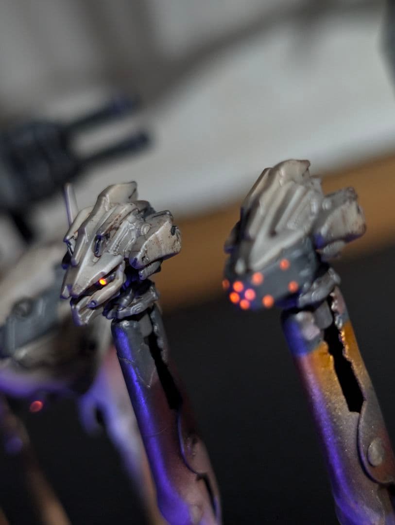 30MM アーマード・コア6 ナイトフォール　完成品　成形色ウェザリング仕上げ