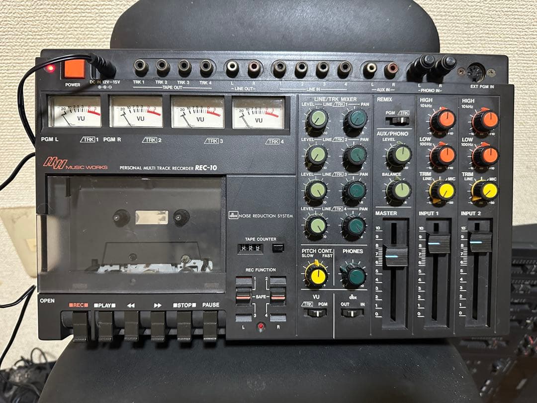 MUSIC WORKS REC-10 整備動作品　マルチトラックレコーダー