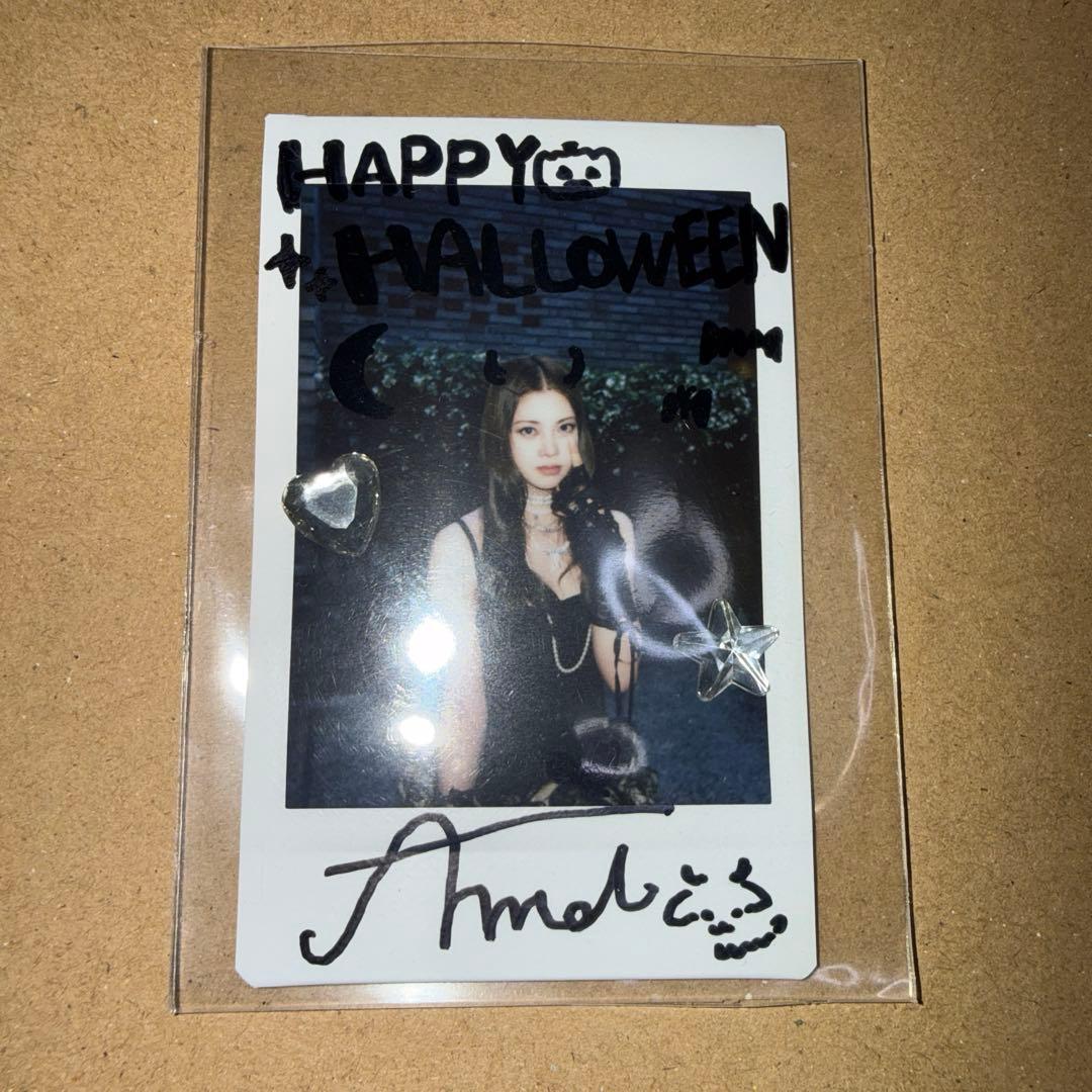 菊*中様 cosmosyオリジナル撮り下ろしチェキ (a'mei直筆サイン入り)