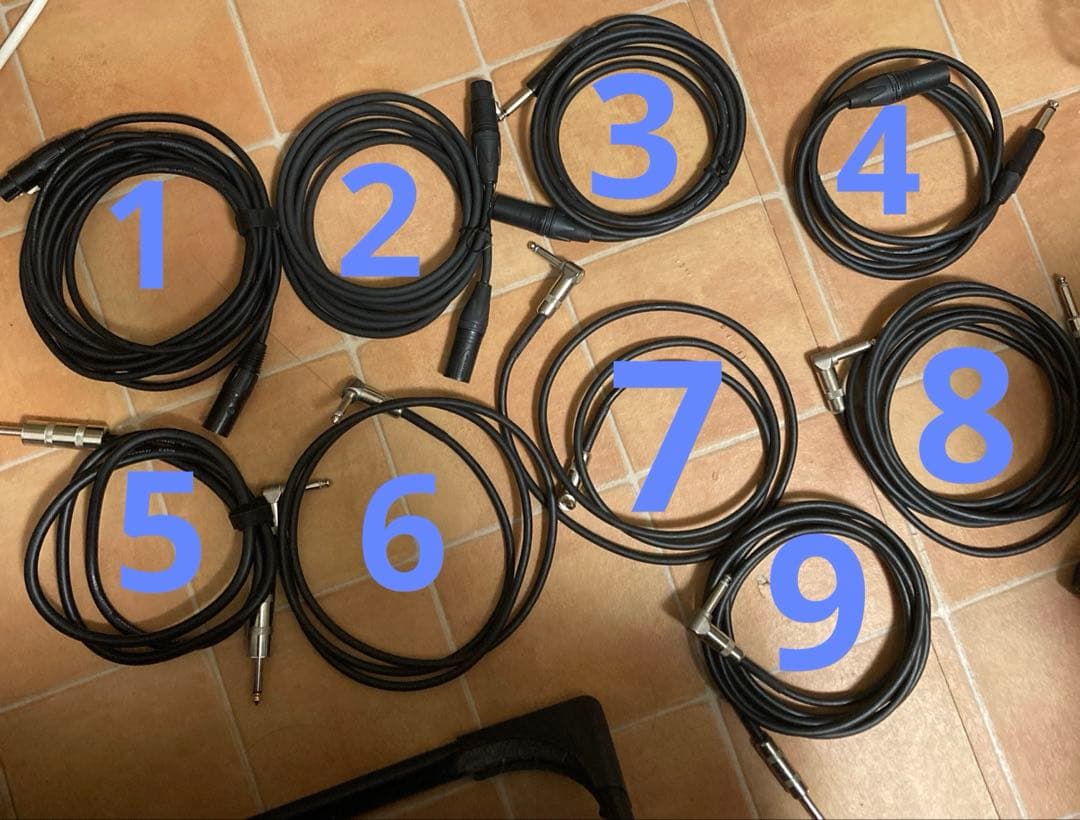 providence、Classic Pro、belden ギターケーブルその他