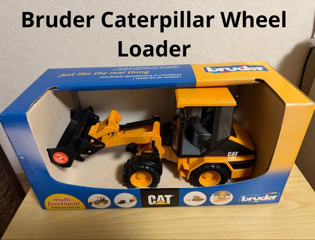 ミニカー BRUDER CATERPILLAR WHEEL LOADER 02441