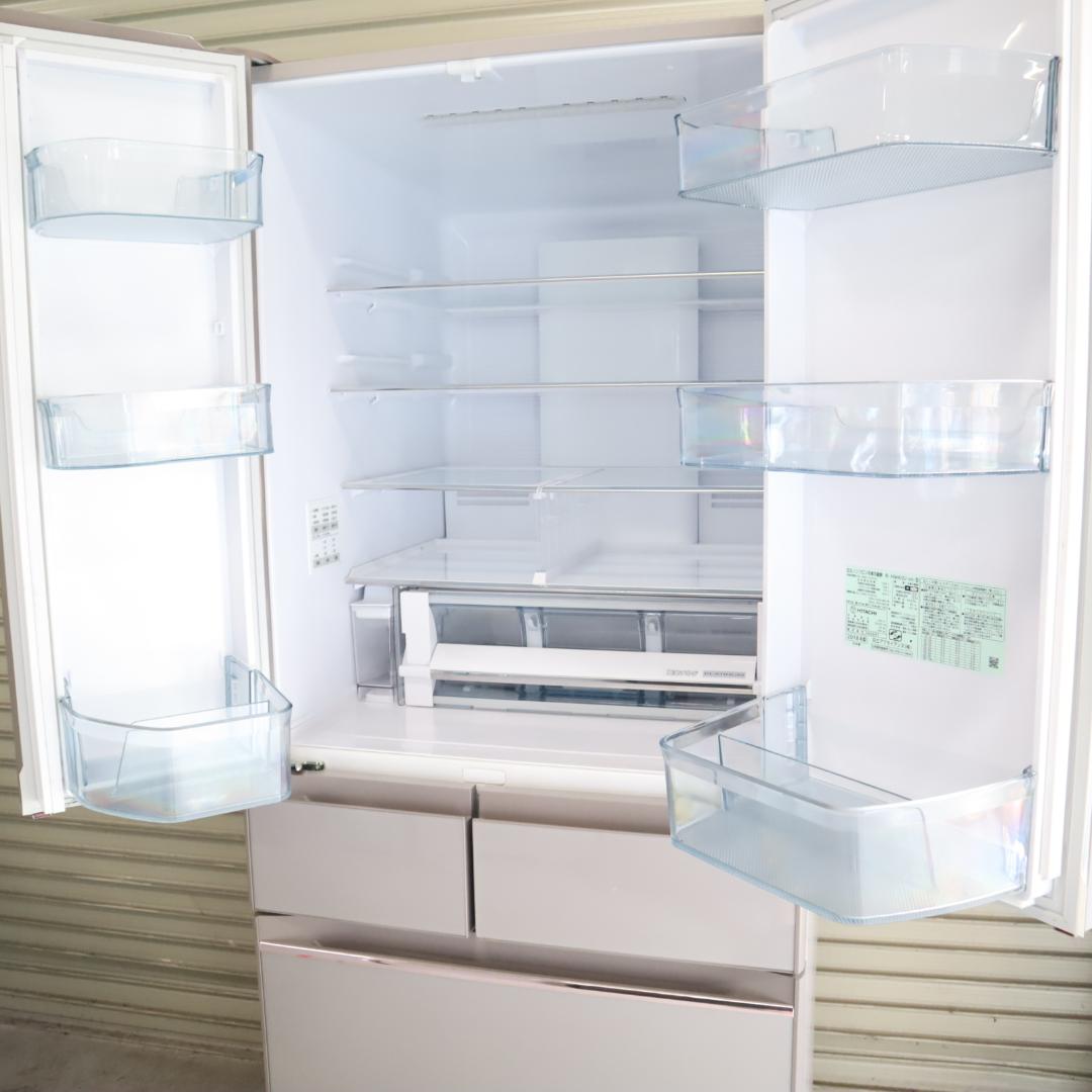 日立 HITACHI 大型冷蔵庫 R-HW60J-XN B102 B103