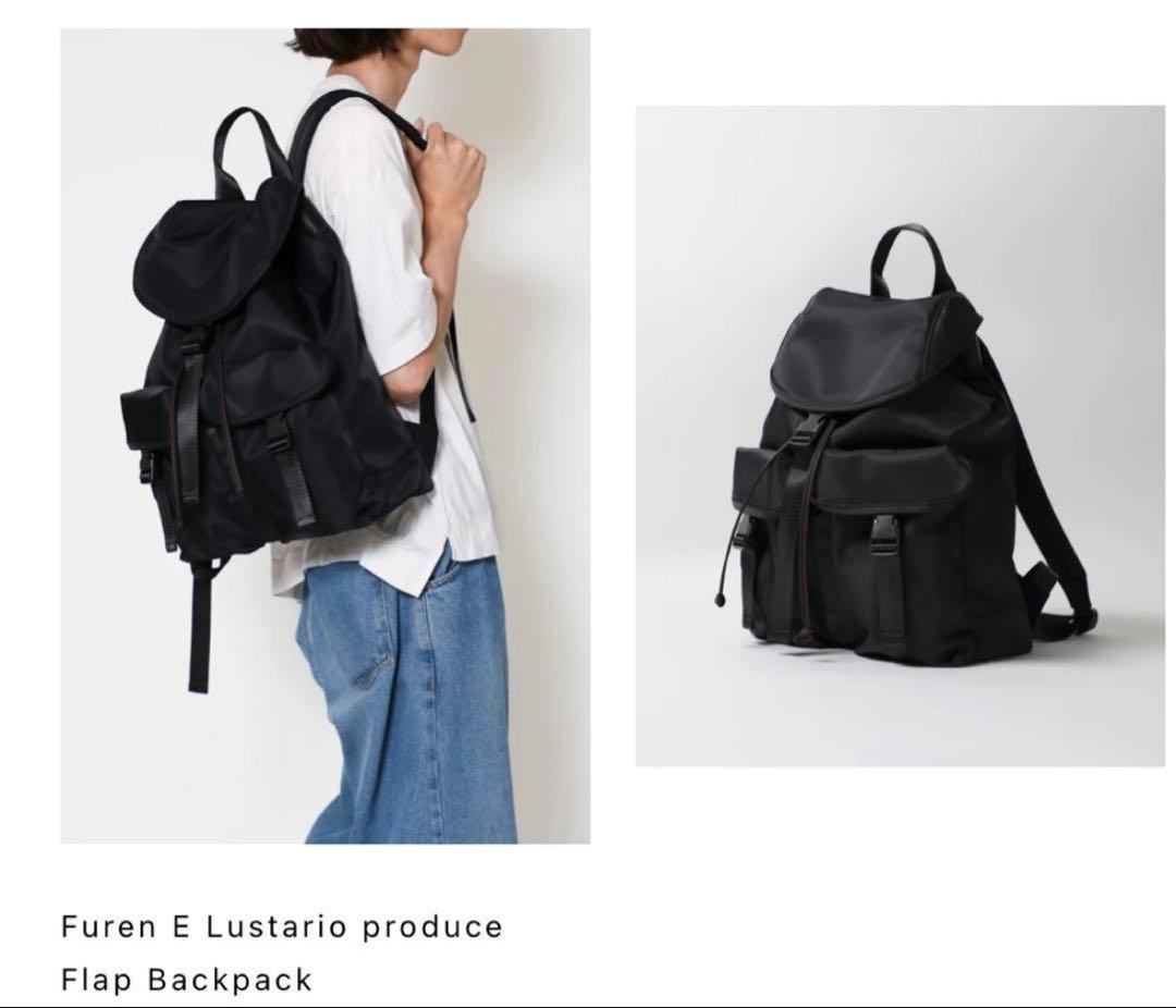 フレン・E・ルスタリオ フラップバックパック ブラック　UN-DIMENSION