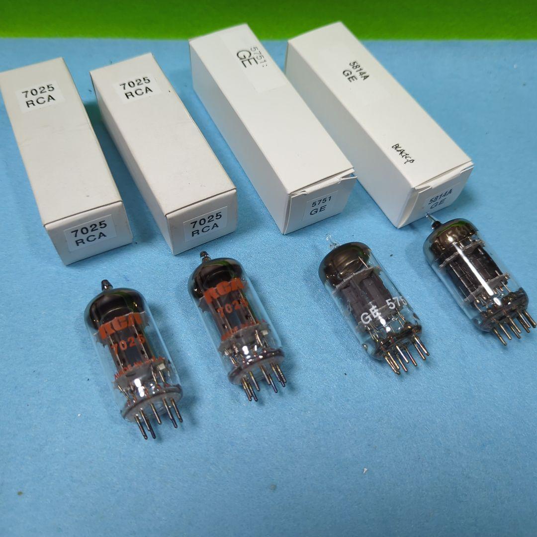 真空管セット 7025 他全4本