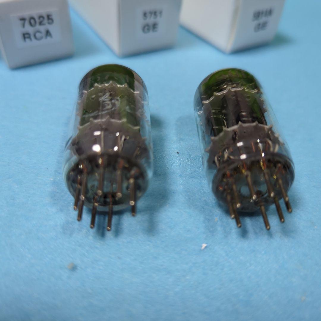 真空管セット 7025 他全4本