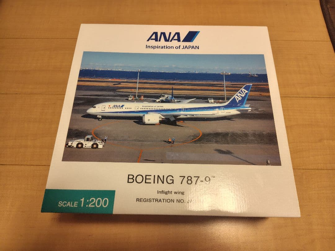 ANA ボーイング787-9 モデルプレーン　1:200　未使用品