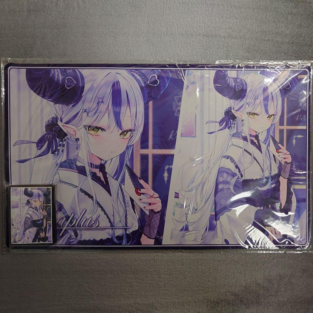α1 ホロライブ 手紙&和服 ラプラス・ダークネス スリーブ&プレイマット