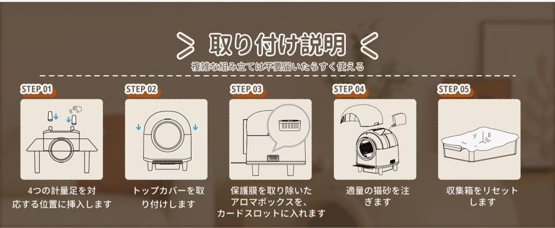 猫 自動トイレ⭕️オシッコが漏れない⭕️スマホ遠隔管理 センサー付き