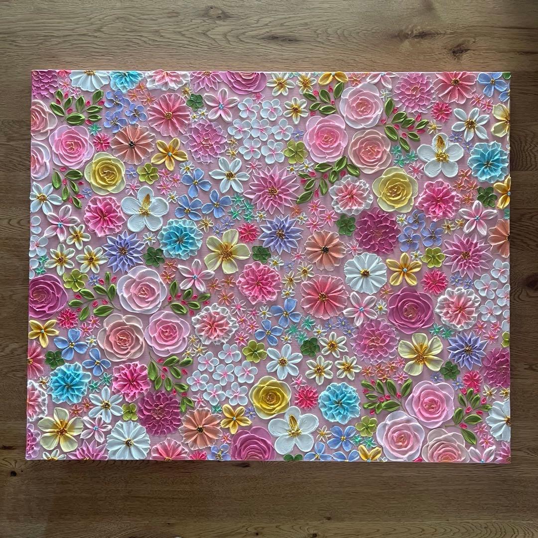 テクスチャーアート ボタニカル 大型絵画 壁掛けアートアートパネル 大きなアート