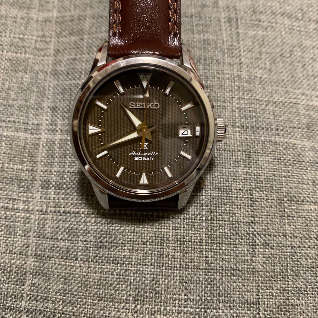 SEIKO 自動巻き時計 ブラウン