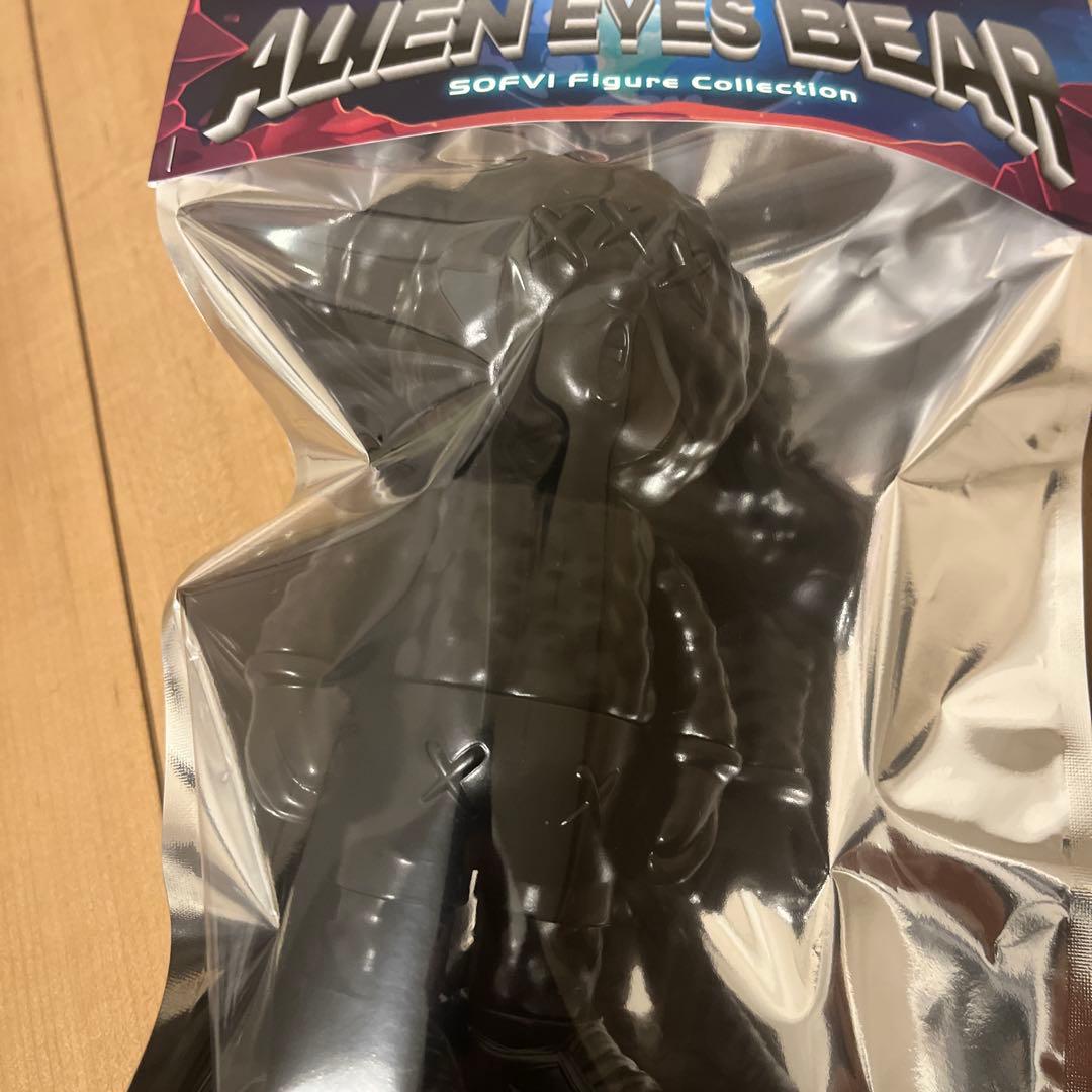 ソフビ Alien Eye Bear（AEB） SOFVI フィギュア レア 黒