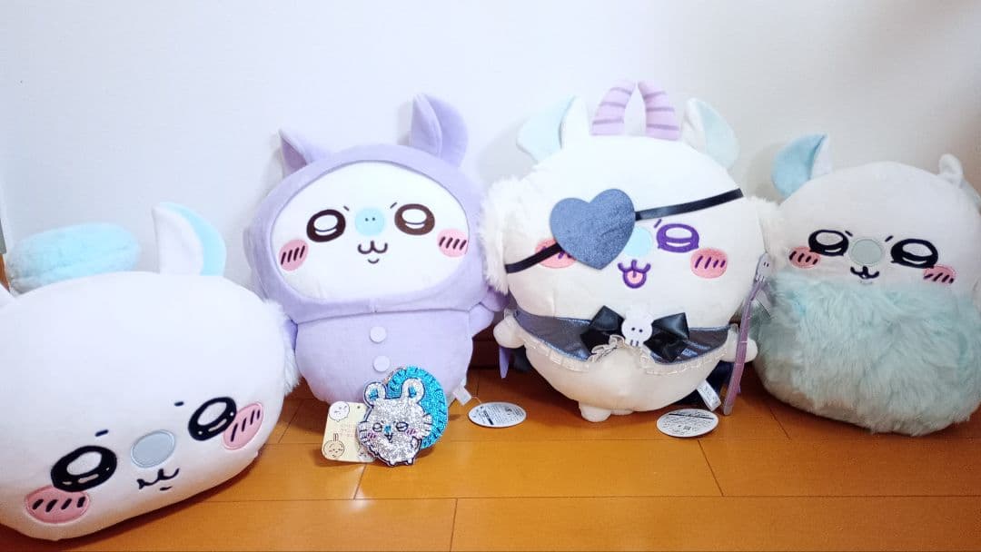 非売品レア♥だららん♥パジャマBIG♥フンワリモモンガBIGぬいぐるみ5点セット