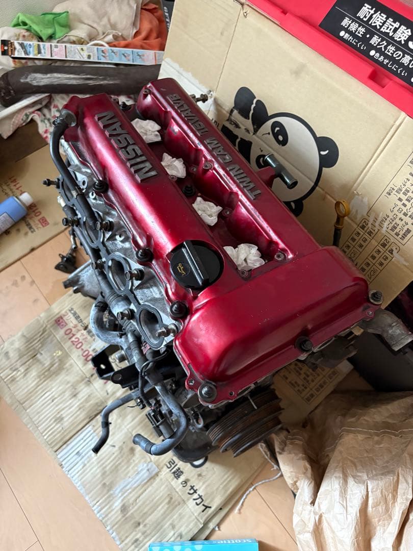 【室内保管】SR20det エンジン本体