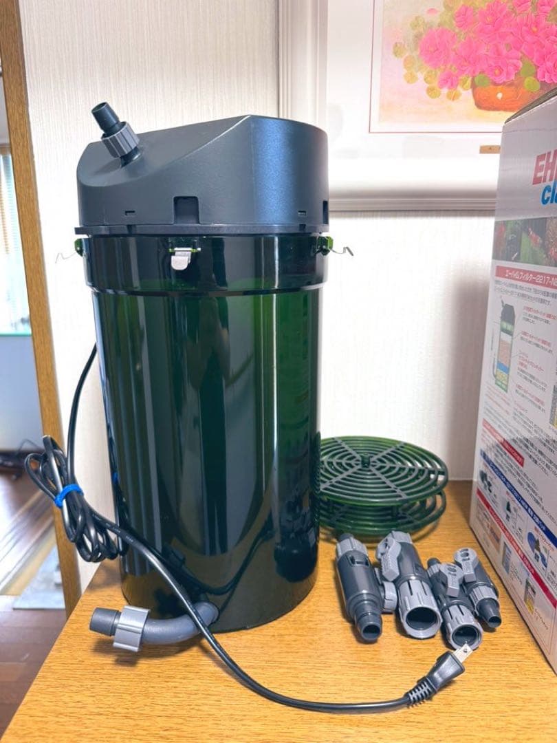 【美品】エーハイムクラシックフィルター2217-NEW（50Hz・東日本地域用）