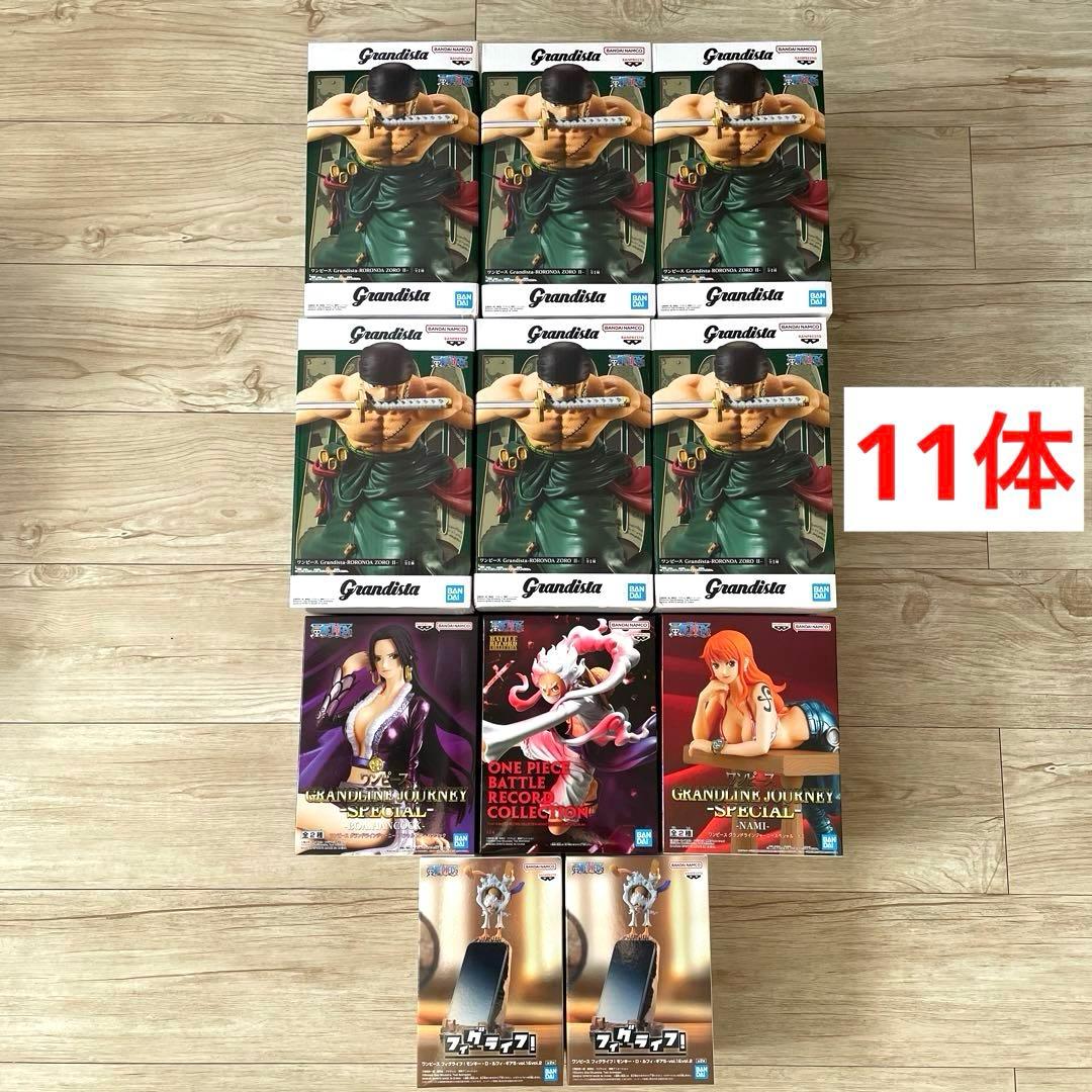 最新　フィギュア　ワンピース　まとめ売りセットニカ　ZORO グランディスタ