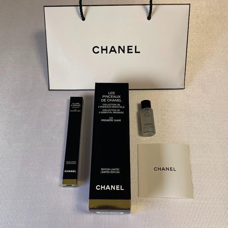 ★ シャネル メイクブラシ3種 121 プルミエールダム サンプル付 限定セット