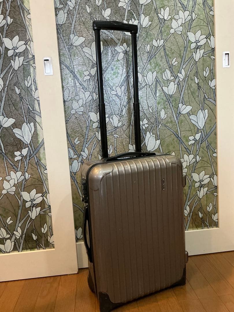 リモア　サルサ　シャンパンゴールド　スーツケース TSAロック付き