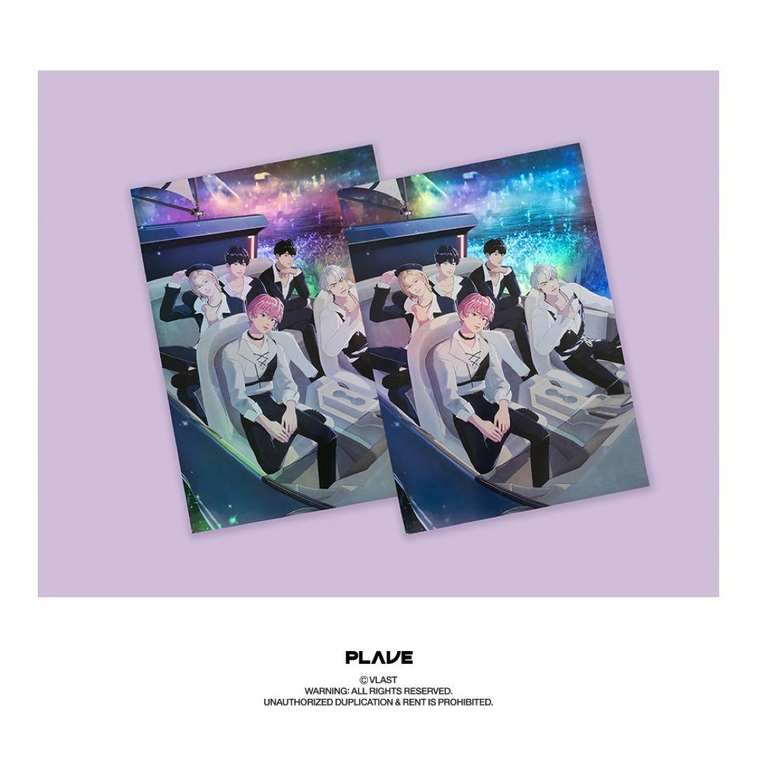 PLAVE WAY 4 LUV グッズ ホログラムポスター