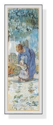 額装品/歩きはじめ、ミレーに拠る/Detail/ゴッホ/ポスター/インテリア