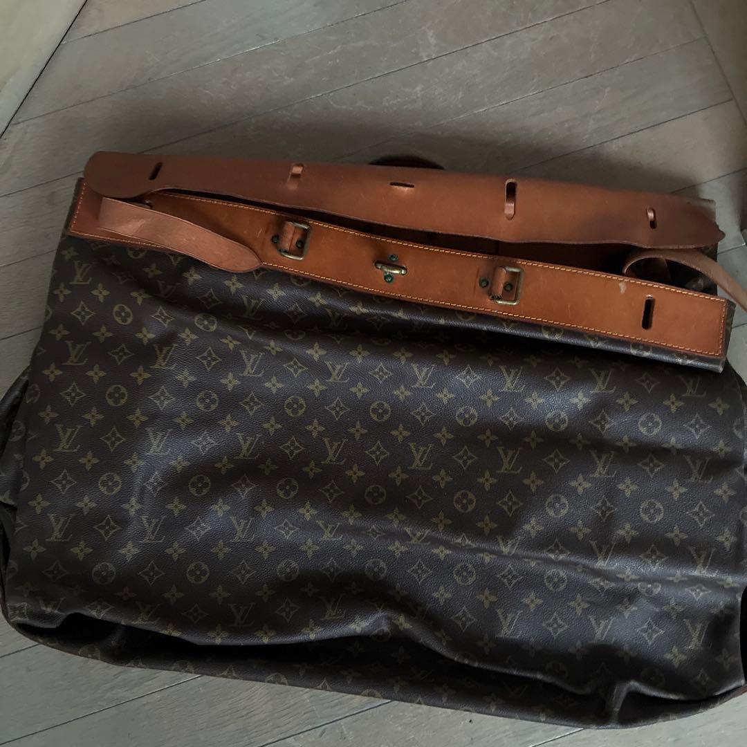 Louis Vuitton ボストンバッグ ブラウン、年代物