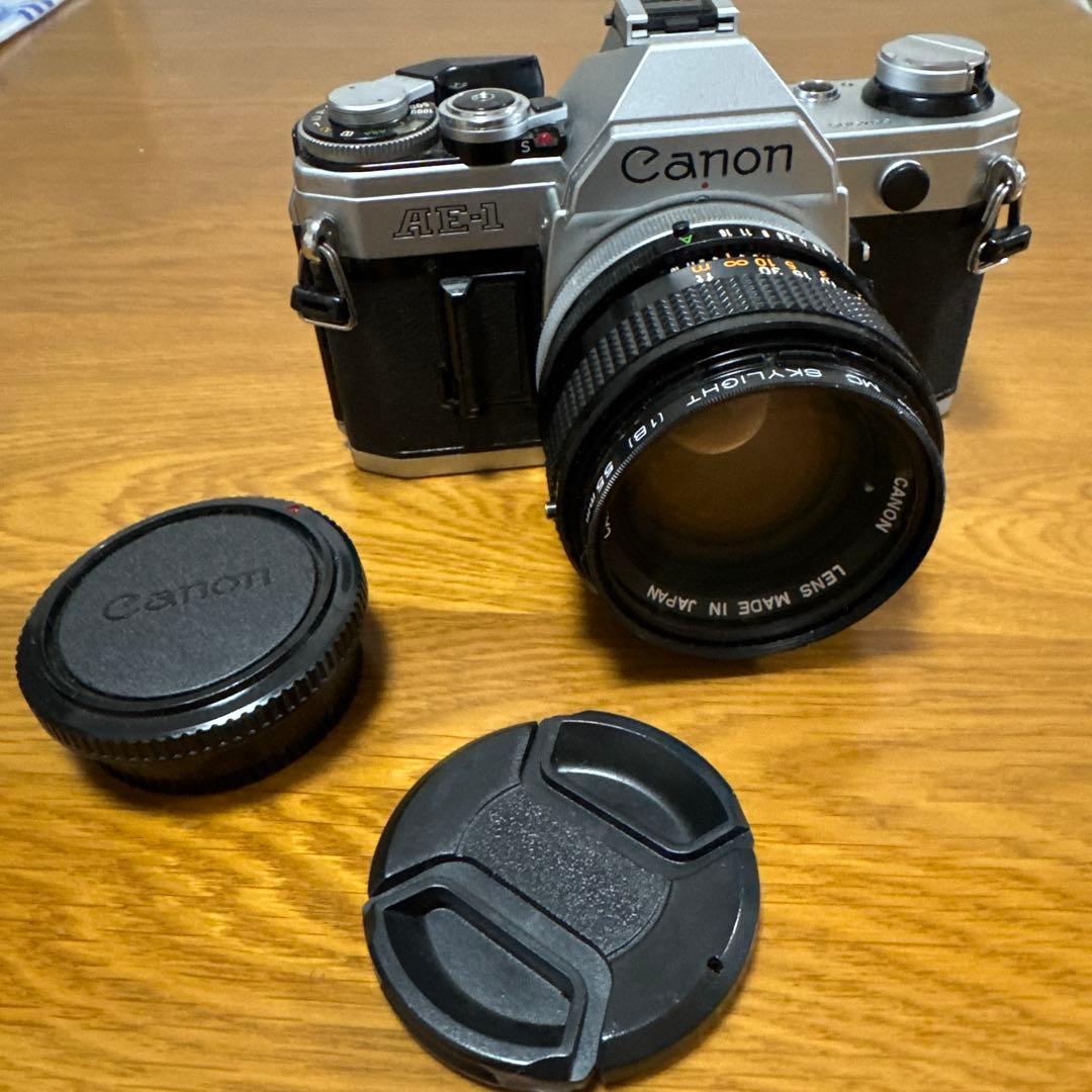 Canon AE-1 フィルムカメラ 50mmレンズ付き