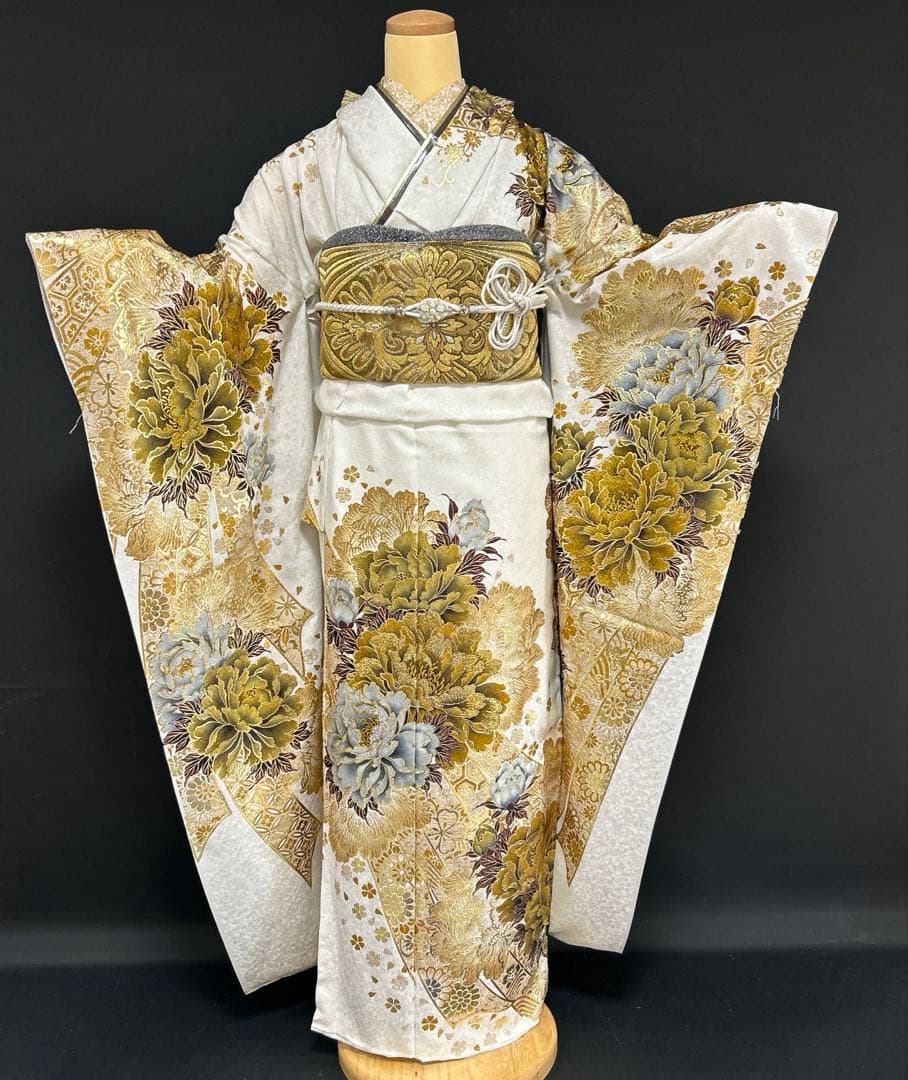 S*様 振袖二枚未仕立て　胴裏二枚