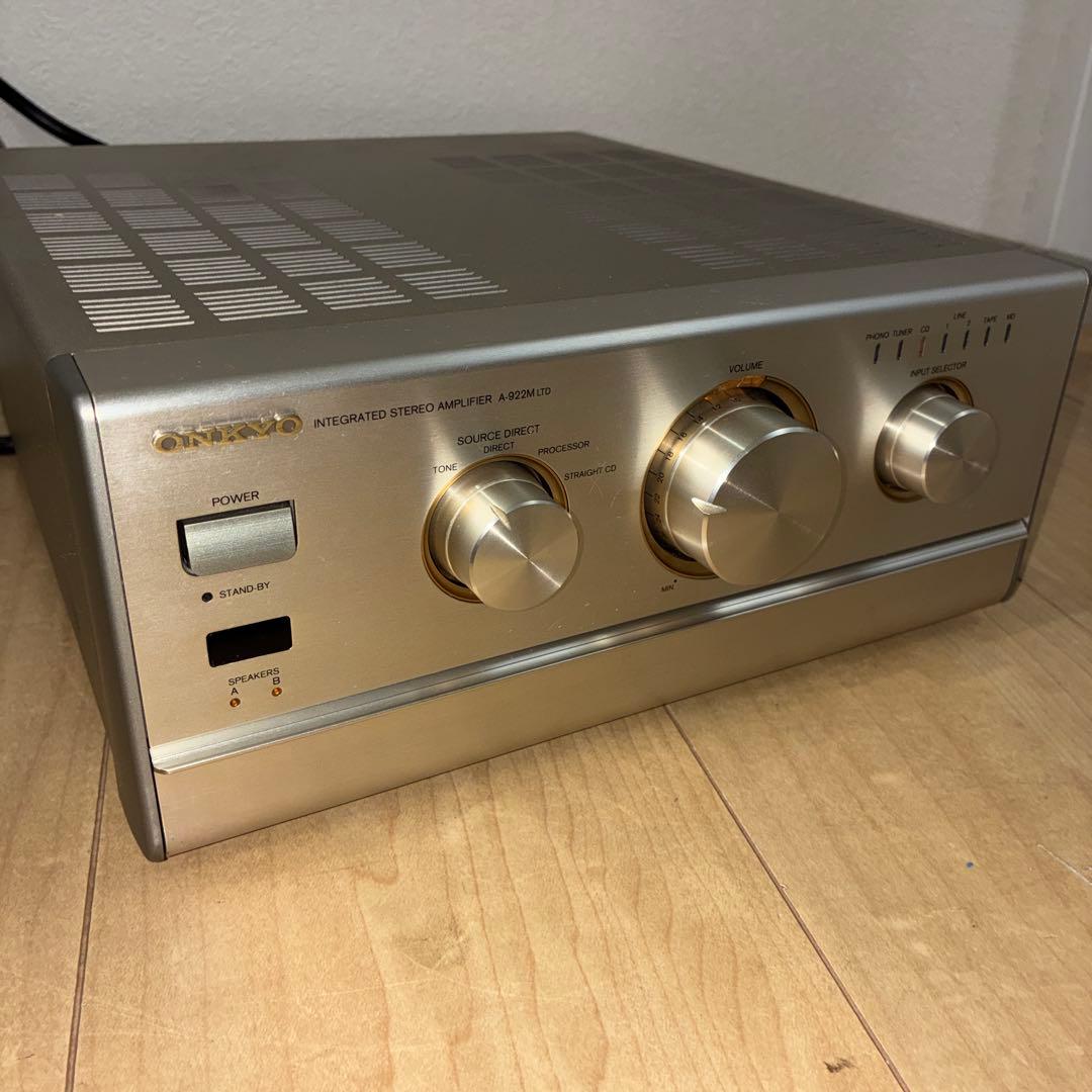 onkyo A-922m Ltd プリメインアンプです いい音です！！完動品